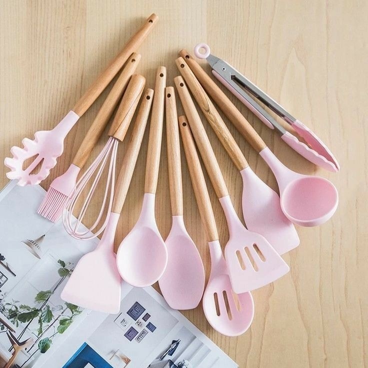 Silicon Spoon Set 12pcs