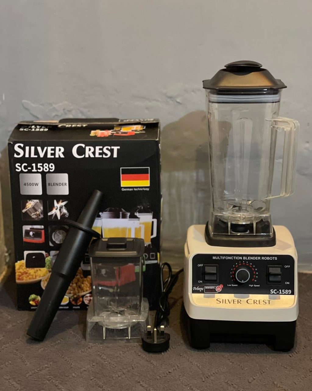Silver Crest 2in 1 Blender